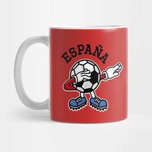 Espana Spain dab dabbing soccer football Mug